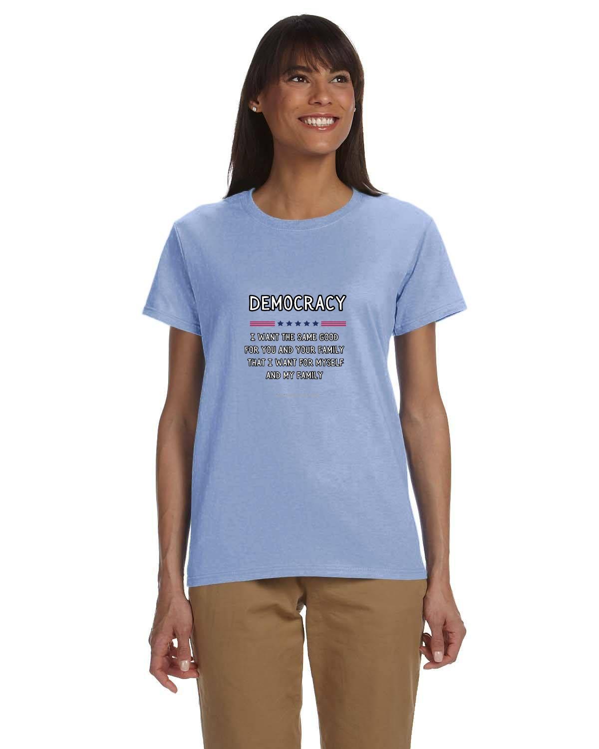 Democracy is love t-shirt