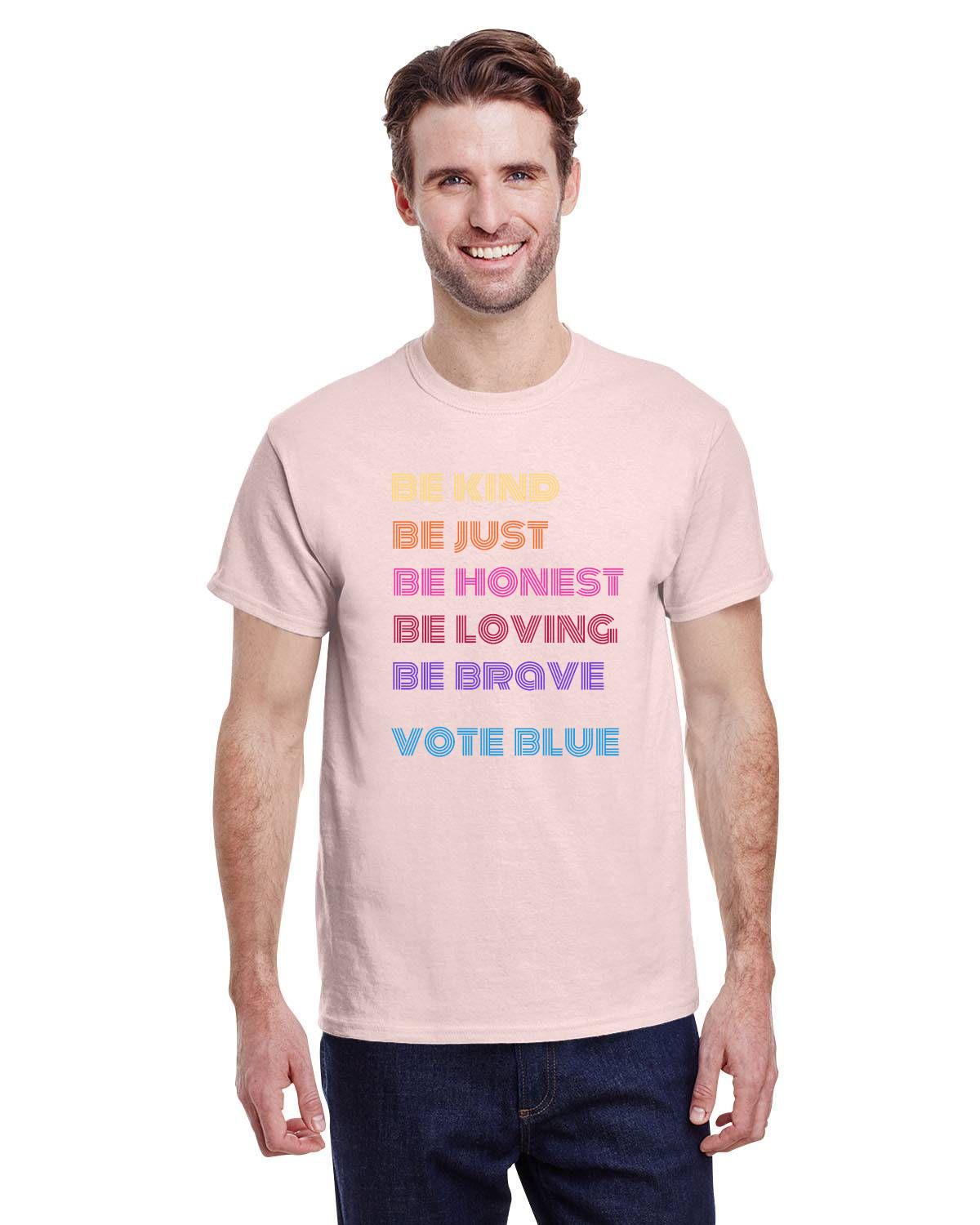 Be Kind and Vote Blue Unisex t-shirt